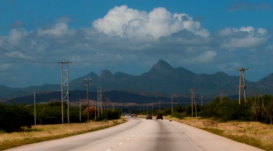 Road to the Macanao Peninsula