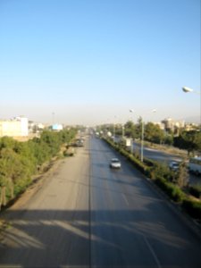 Road 44 East of Iran - through city of Nishapur - Morning 09