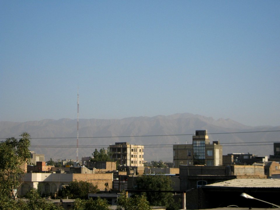 Road 44 East of Iran - through city of Nishapur - Morning 46