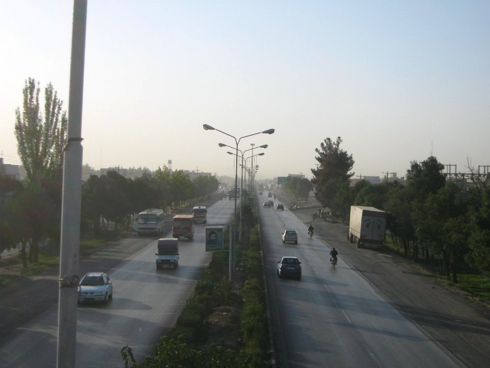 Road 44 East of Iran - through city of Nishapur - Morning 31