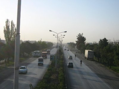 Road 44 East of Iran - through city of Nishapur - Morning 31