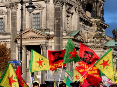 Rojava solidarity demonstration Berlin 2019-11-02 47