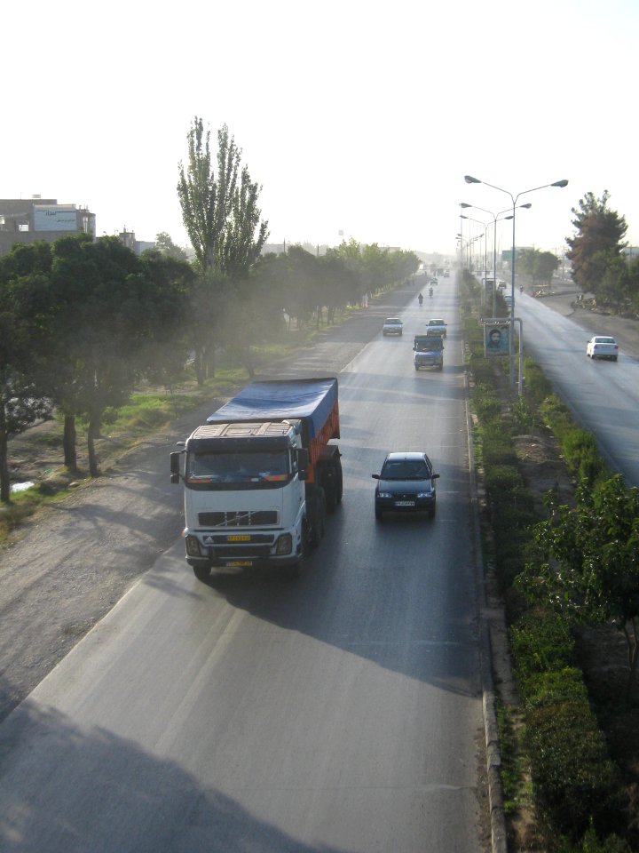 Road 44 East of Iran - through city of Nishapur - Morning 38