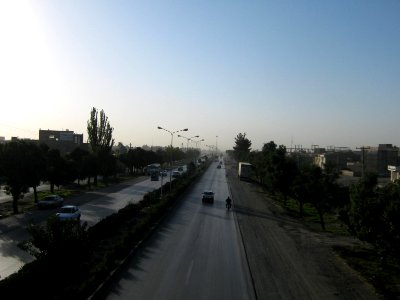 Road 44 East of Iran - through city of Nishapur - Morning 29