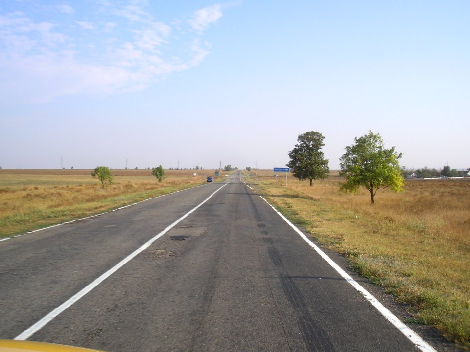Road Razdolnoe — Yevpatoria 3