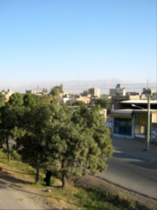 Road 44 East of Iran - through city of Nishapur - Morning 44