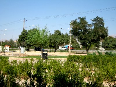 Road 44 east of Iran view - near Simorgh Culture House - Nishapur 001