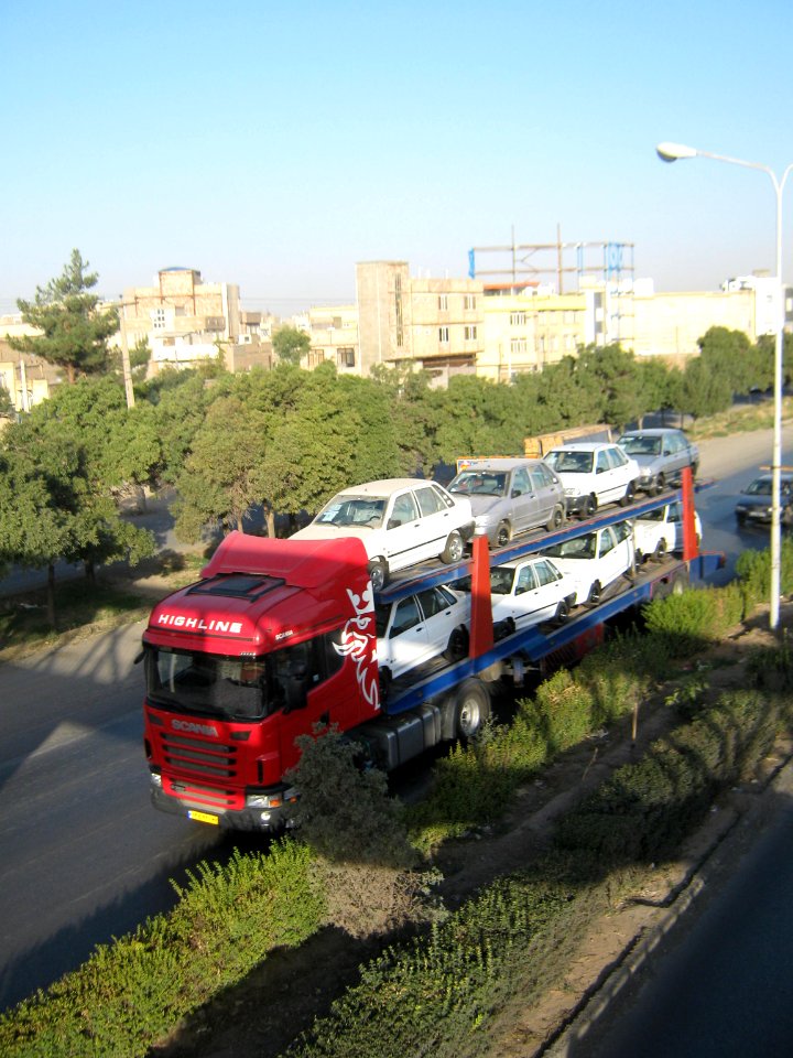 Road 44 East of Iran - through city of Nishapur - Morning 47