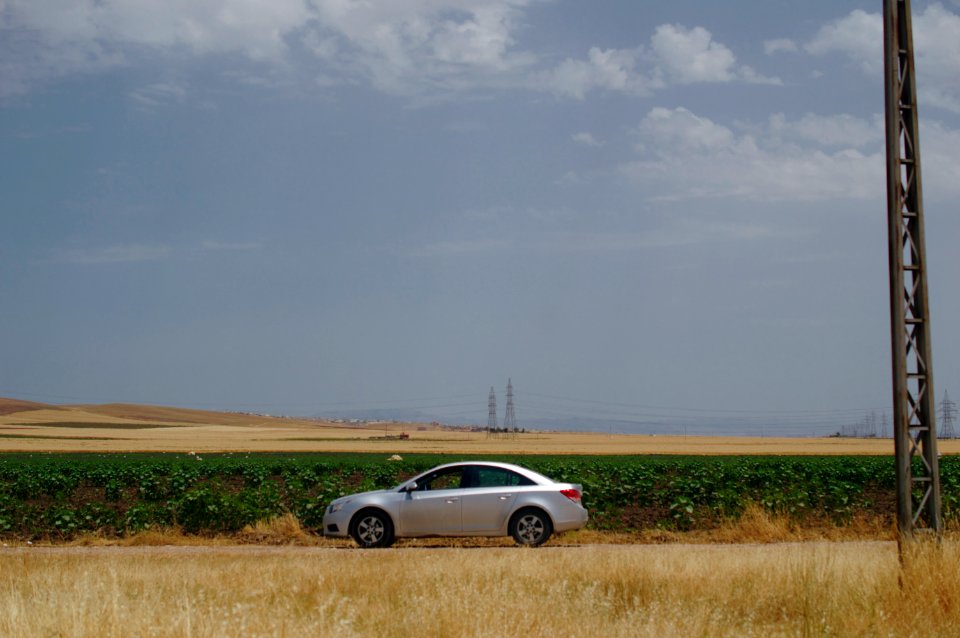 Road near Jerwan archaeological site, part of Neo-Assyrian king Sennacherib's canal system 05