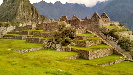 Machu picchu cusco peru photo