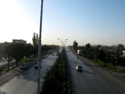Road 44 East of Iran - through city of Nishapur - Morning 30