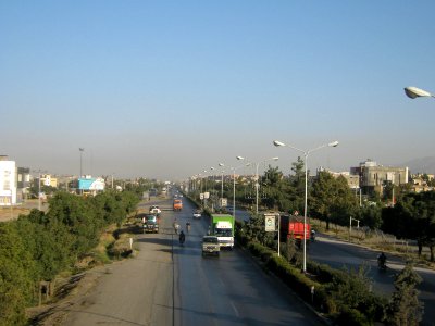 Road 44 East of Iran - through city of Nishapur - Morning 11