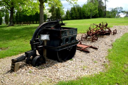 Road equipment - roller & grader - National Road Museum - DSC02766