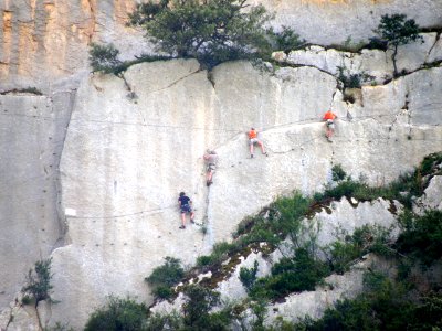 Rocher Saint-Julien escalade 40