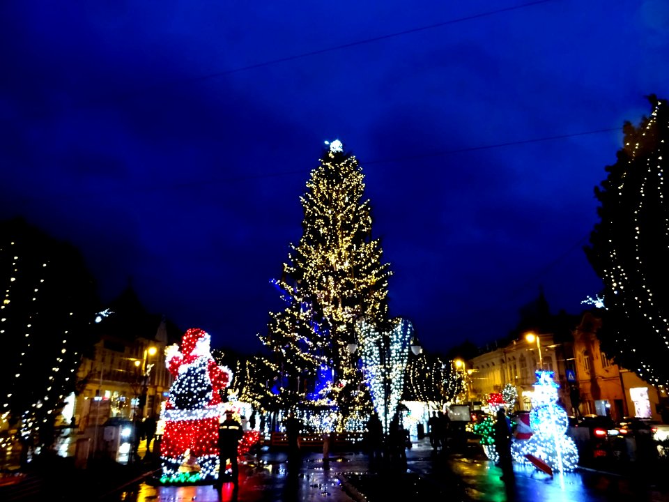 RO Targu Mures Piata Trandafirilor xmas