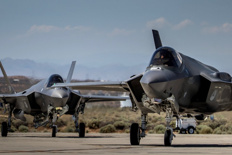 RNAF F35 Edwards AFB