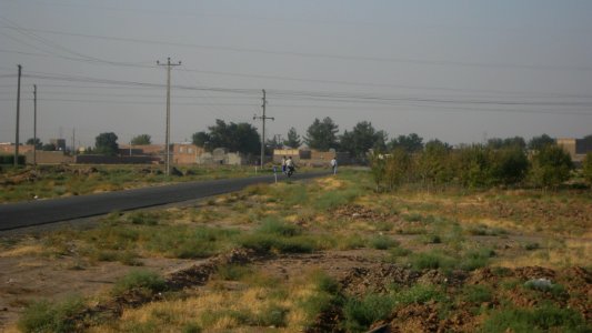 Road to Haghieyah village from Erfan blv - Nishapur 3