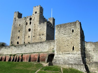Rochester Castle, April 2021 02