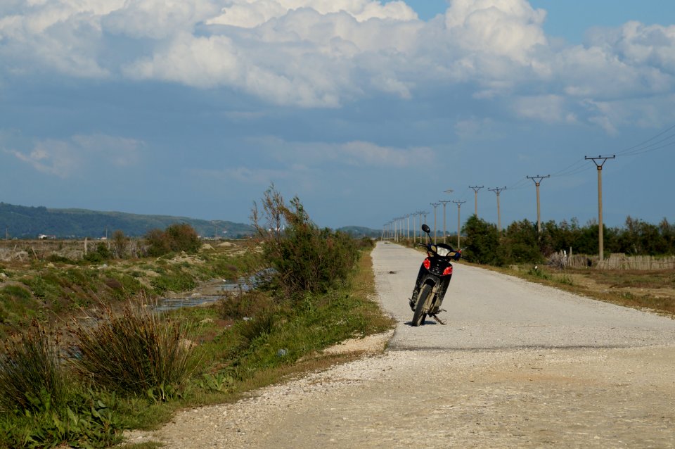 Road to Adriatik village (OSCAL19 trip)