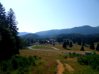 RO DN1E road near Poiana Brasov