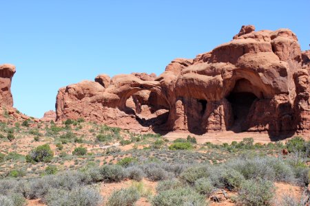 Rock Formations of Arches National Park photo