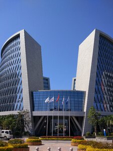 Xiamen wanxiang business center ppt backgrounds