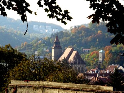 RO BV Black Church autumn photo