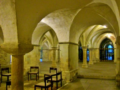 Rochester Cathedral crypt 2 photo