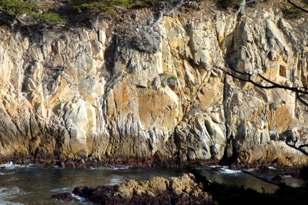 Rock formation - Point Lobos State Reserve - DSC07127