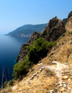 Rock in Evia Greece