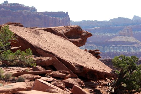 Rock Slabs at Capitol Reef