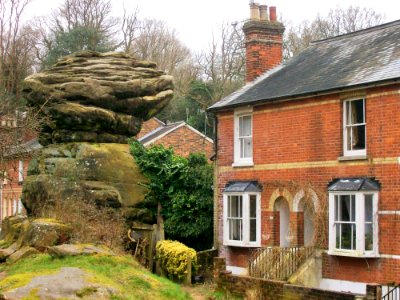 Rock formation, Rusthall Common
