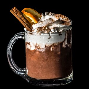 Orange scortisoară whipped cream