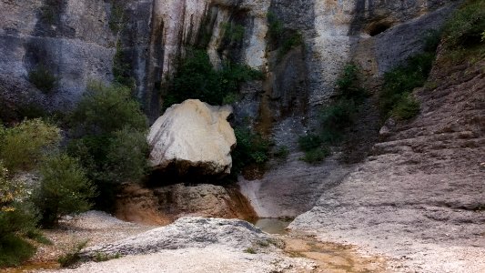 Rochecolombe - cascade