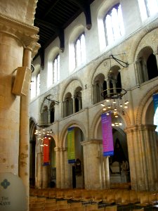 Rochester Cathedral, nave, southern arcade photo