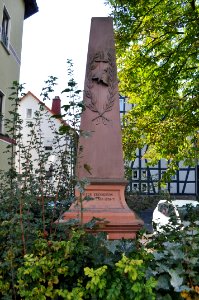 Rodheim vor der Höhe, Kriegerdenkmal 1871-71