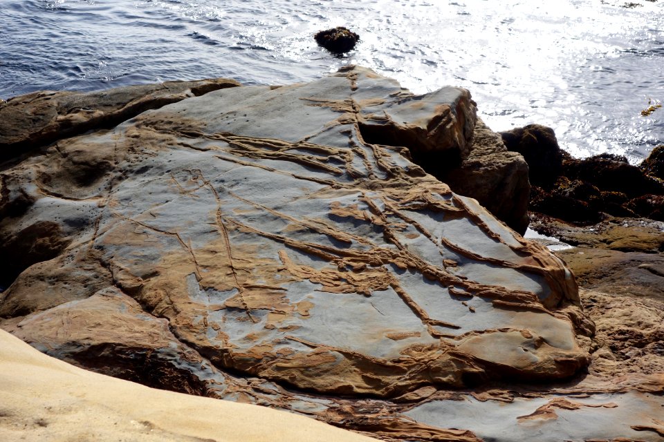 Rock formation - Point Lobos State Reserve - DSC07093