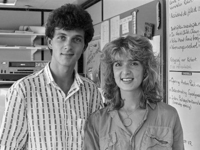 Robert ten Brink en Leoni Jansen (1984)