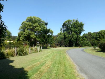 Roadside at the Currumbin Ecovillage at Currumbin Waters, Queensland