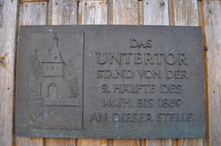 Rodheim vor der Höhe, Nieder-Wöllstädter Straße 8, Tafel