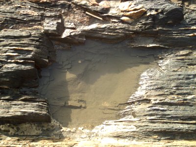 Rocas de Mar en Costa de Bahia de Plata