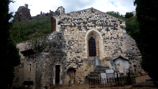 Rochemaure - Chapelle Notre-Dame-des-Anges - façade est