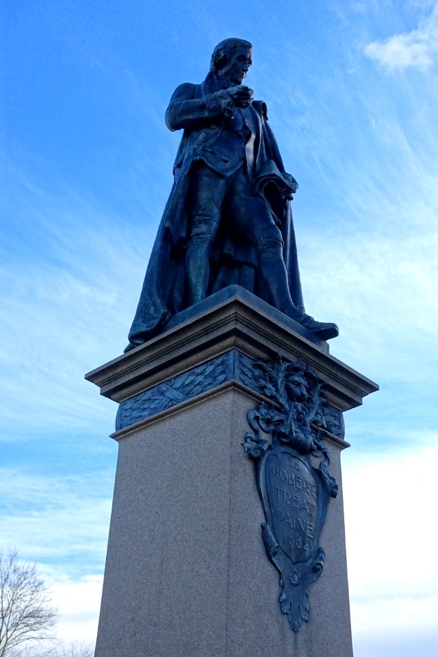 Robert Treat Paine by Richard Edwin Brooks, 1904 - Taunton, Massachusetts - DSC03663