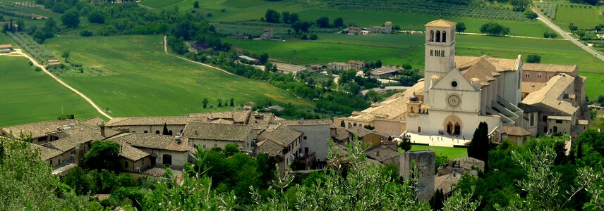 Basilica francis panorama photo