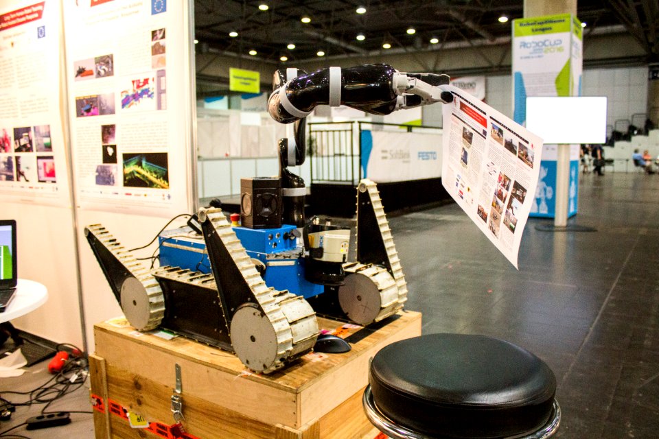 RoboCup 2016 Leipzig - TNO Robot