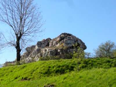 Roche d'Agoux (Puy-de-Dôme) la roche