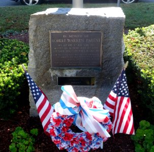Robert Warren Parent memorial - Wilmington, Massachusetts- DSC05920