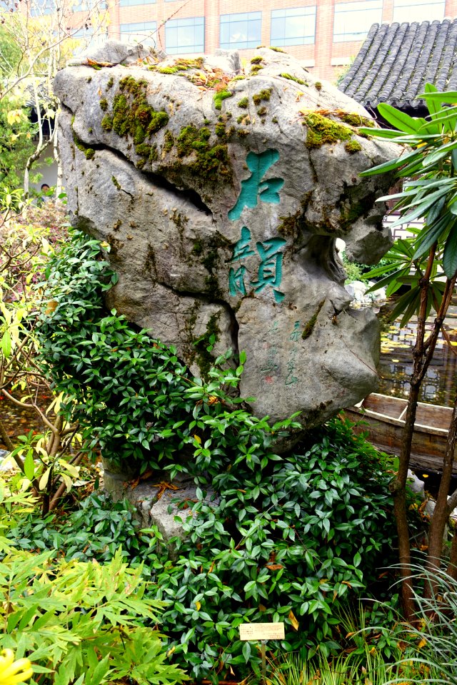 Rock - Lan Su Chinese Garden - Portland, Oregon - DSC01300