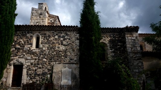Rochemaure - Chapelle Notre-Dame-des-Anges - façade sud