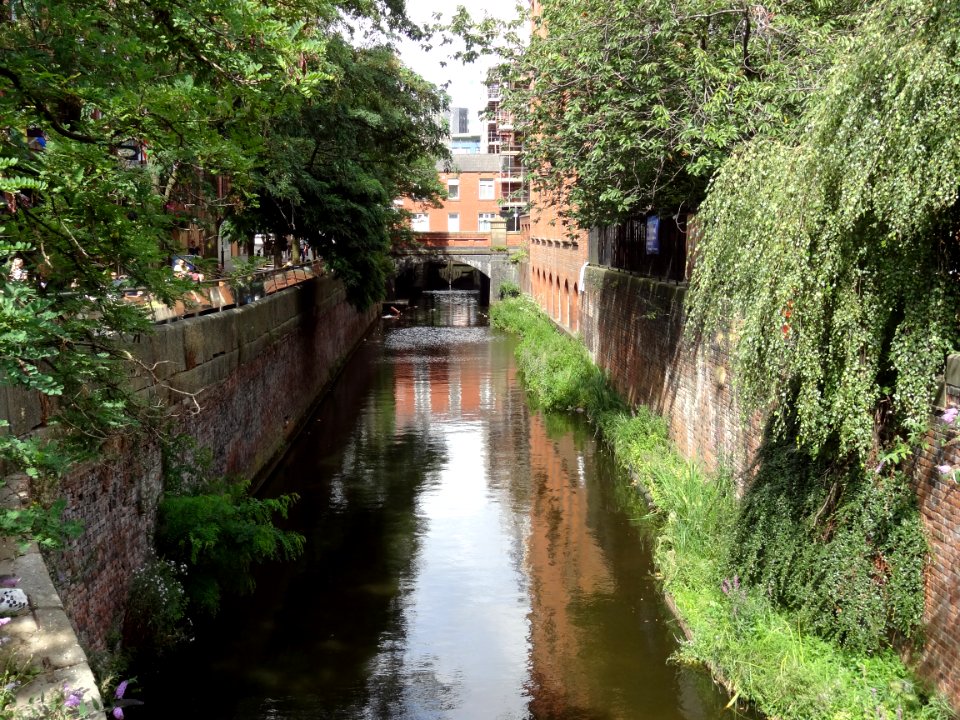 Rochdale Canal Boundary Wall To Canal Between Sackville Street And Chorlton Street